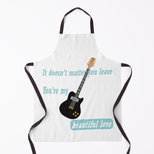 Item preview, Electric guitar with song lyrics designed and sold by GiCapgraphics.