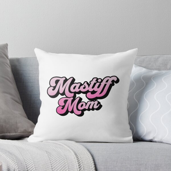 Item preview, Mastiff Mom Cute Pink Cursive Summer Gift designed and sold by Guarddogdrive.