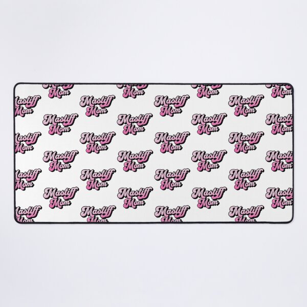 Item preview, Mastiff Mom Cute Pink Cursive Summer Gift designed and sold by Guarddogdrive.