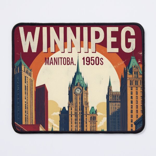 Item preview, Winnipeg Manitoba Canada 1950s Vintage Travel Tourism designed and sold by TravelersGems.