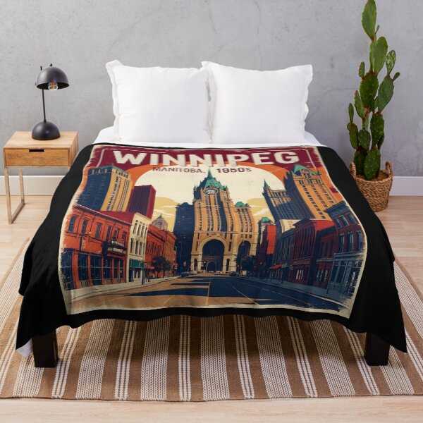 Item preview, Winnipeg Manitoba Canada 1950s Vintage Travel Tourism designed and sold by TravelersGems.