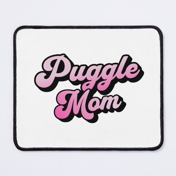 Item preview, Puggle Mom Cute Pink Cursive Summer Gift designed and sold by Guarddogdrive.