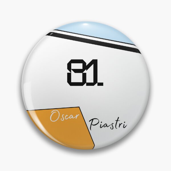 Item preview, f1 2025 Oscar Piastri pop art designed and sold by Pink Polar F1.
