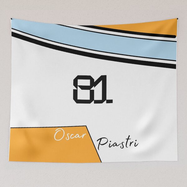 Item preview, f1 2025 Oscar Piastri pop art designed and sold by Pink Polar F1.