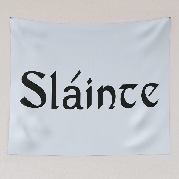 Item preview, Slainte text only design 1 designed and sold by DigitalandPhoto.