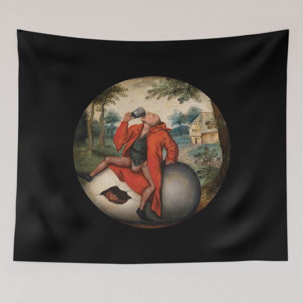 Item preview, Drunkard on an Egg by Peter Bruegel designed and sold by InnerCitadel.