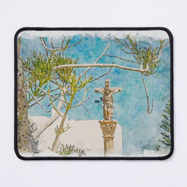 Item preview, Corralejo Fuerteventura Watercolour Effect Photo 14 designed and sold by GG WALL ART.