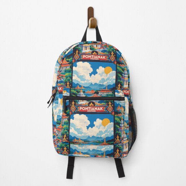 Item preview, Pontianak Indonesia Vintage Travel Tourism designed and sold by TravelersGems.