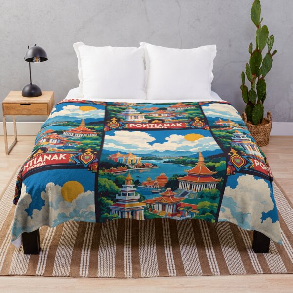 Item preview, Pontianak Indonesia Vintage Travel Tourism designed and sold by TravelersGems.