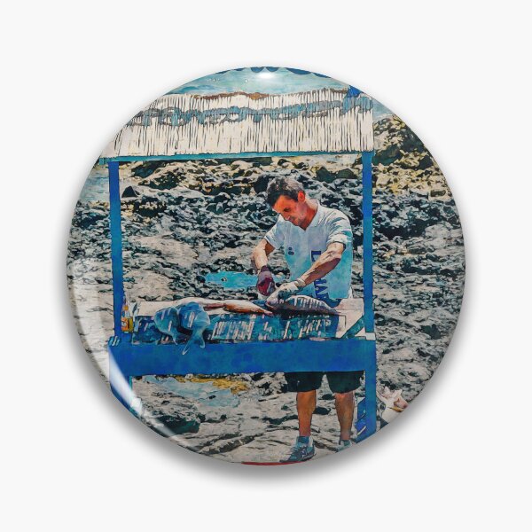 Item preview, Corralejo Fuerteventura Watercolour Effect Photo 16 designed and sold by GG WALL ART.