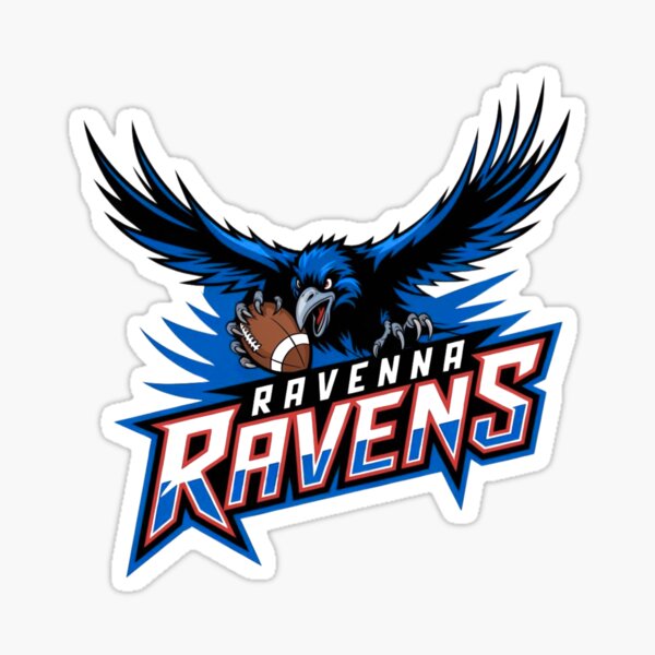 Item preview, Ravenna Ravens Football designed and sold by 216warehouse.