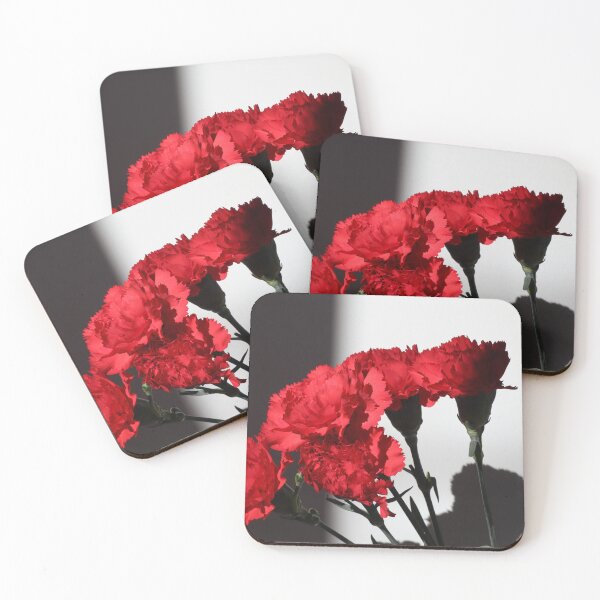 Item preview, Scarlet Shadows: Dramatic Carnation Still Life designed and sold by OrsalArt.