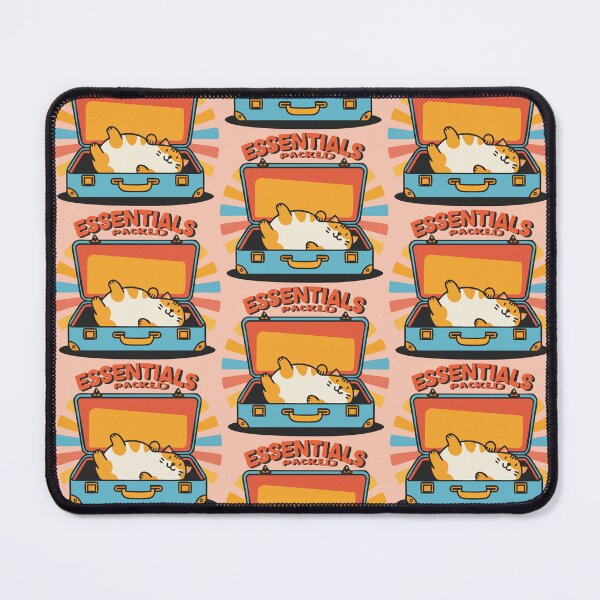 Item preview, Essentials Packed - Cute Travel Cat In A Suitcase designed and sold by CrownedCanvas.