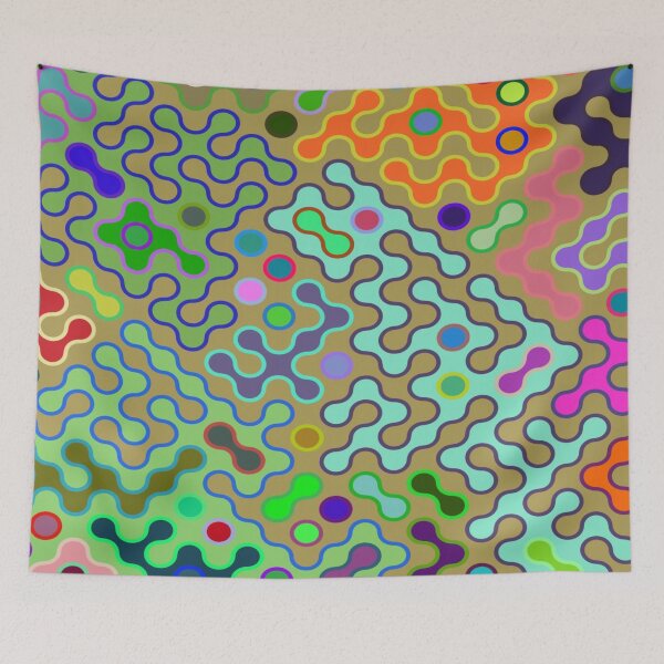 Item preview, Abstraction entanglement 64 designed and sold by Gluecknika.