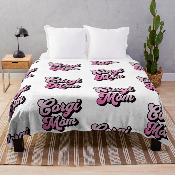 Item preview, Corgi Mom Cute Pink Cursive Summer Gift designed and sold by Guarddogdrive.