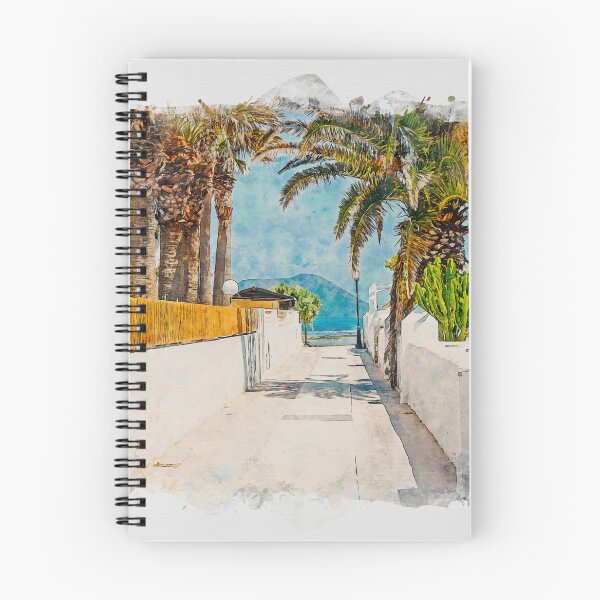 Item preview, Corralejo Fuerteventura Watercolour Effect Photo 20 designed and sold by GG WALL ART.