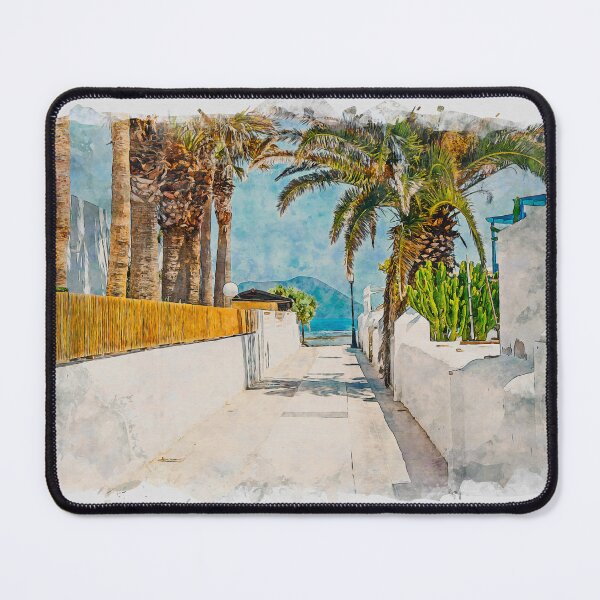 Item preview, Corralejo Fuerteventura Watercolour Effect Photo 20 designed and sold by GG WALL ART.