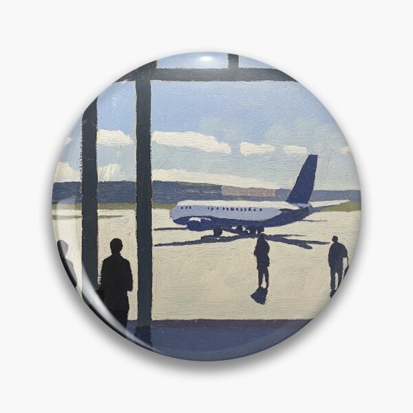 Item preview, Airport | Post-impressionist painting style designed and sold by ComicsFactory.