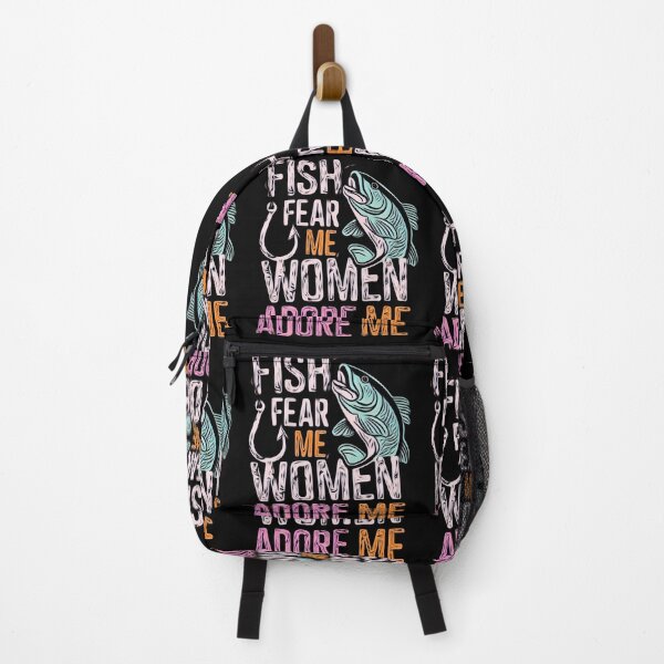 Item preview, Fish Fear Me, Women Adore Me - Funny Fishing Lover designed and sold by creativerooney.