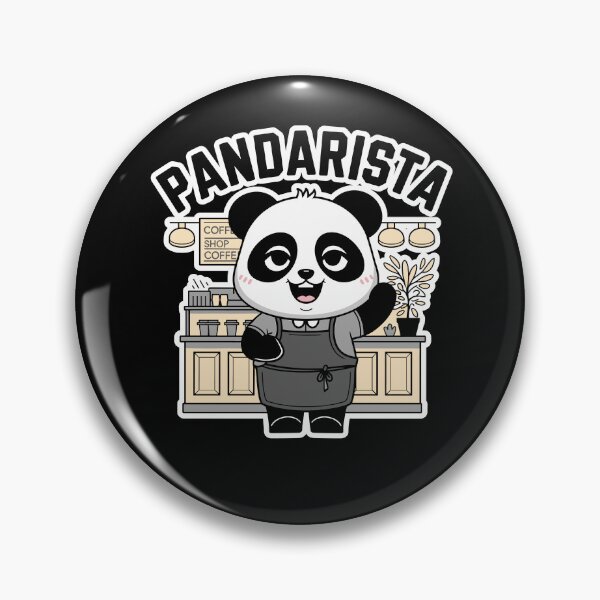 Item preview, Pandarista Friendly Cafe Panda Barista designed and sold by SubtleSplit.