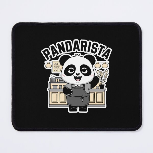 Item preview, Pandarista Friendly Cafe Panda Barista designed and sold by SubtleSplit.