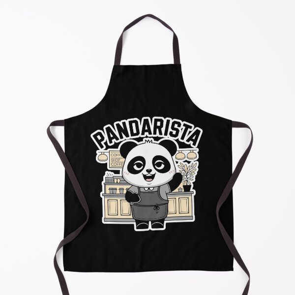 Item preview, Pandarista Friendly Cafe Panda Barista designed and sold by SubtleSplit.