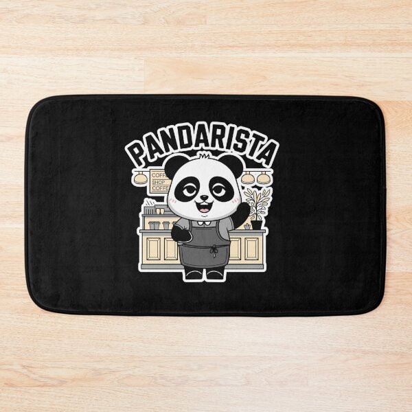 Item preview, Pandarista Friendly Cafe Panda Barista designed and sold by SubtleSplit.