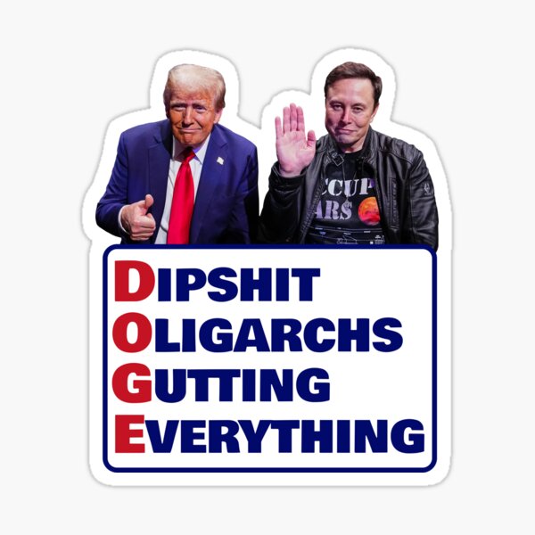 Artikel-Vorschau von Anti Elon und Trump DOGE, designt und verkauft von LydiaNXD1.