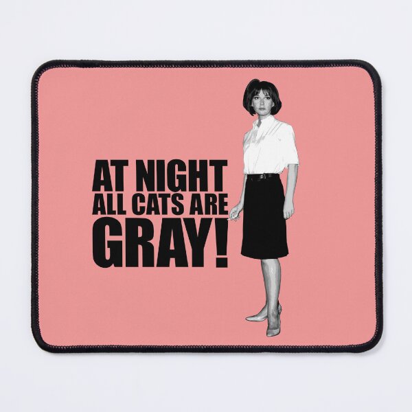 Item preview, Valley of the Dolls Miriam Polar All Cats Gray v7 designed and sold by emwoodard.