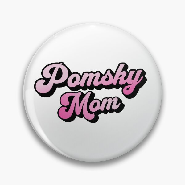 Item preview, Pomsky Mom Cute Pink Cursive Summer Gift designed and sold by Guarddogdrive.
