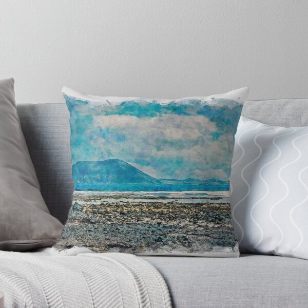 Item preview, Corralejo Fuerteventura Watercolour Effect Photo 21 designed and sold by GG WALL ART.