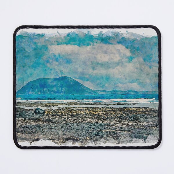 Item preview, Corralejo Fuerteventura Watercolour Effect Photo 21 designed and sold by GG WALL ART.