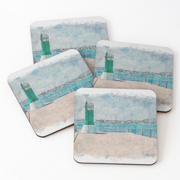 Item preview, Corralejo Fuerteventura Watercolour Effect Photo 22 designed and sold by GG WALL ART.