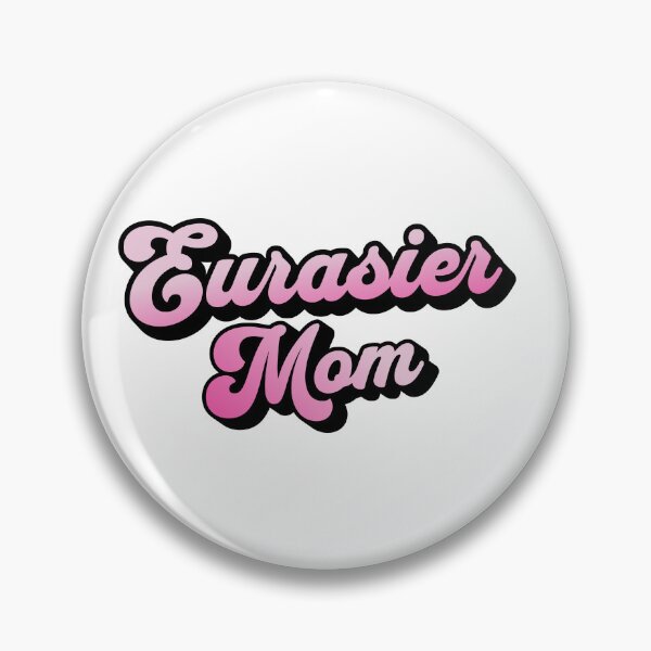 Item preview, Eurasier Mom Cute Pink Cursive Summer Gift designed and sold by Guarddogdrive.