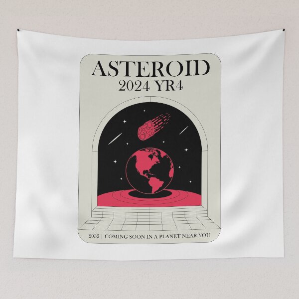 Item preview, Asteroid 2024 YR4 designed and sold by cafelab.