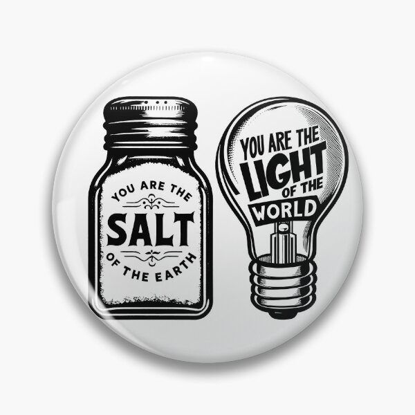 Item preview, Matthew 5:13-14 Salt and Light designed and sold by plushism.