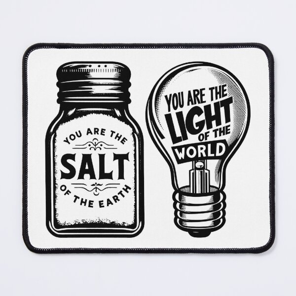 Item preview, Matthew 5:13-14 Salt and Light designed and sold by plushism.