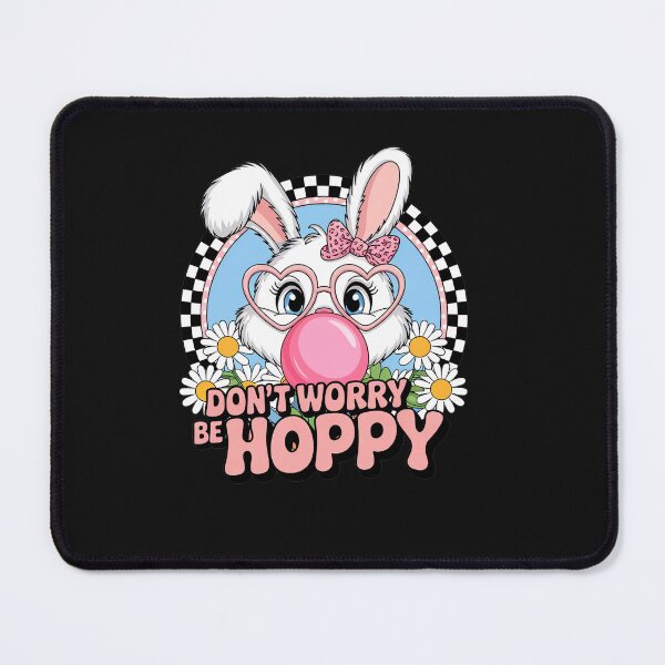 Item preview, Don_t Worry Be Hoppy Retro Easter Bunny Cute Gift for Women and Kids designed and sold by TalalosART.