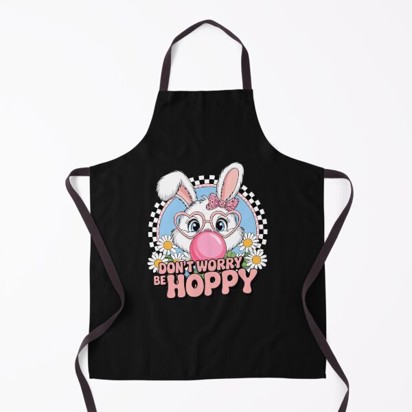 Item preview, Don_t Worry Be Hoppy Retro Easter Bunny Cute Gift for Women and Kids designed and sold by TalalosART.