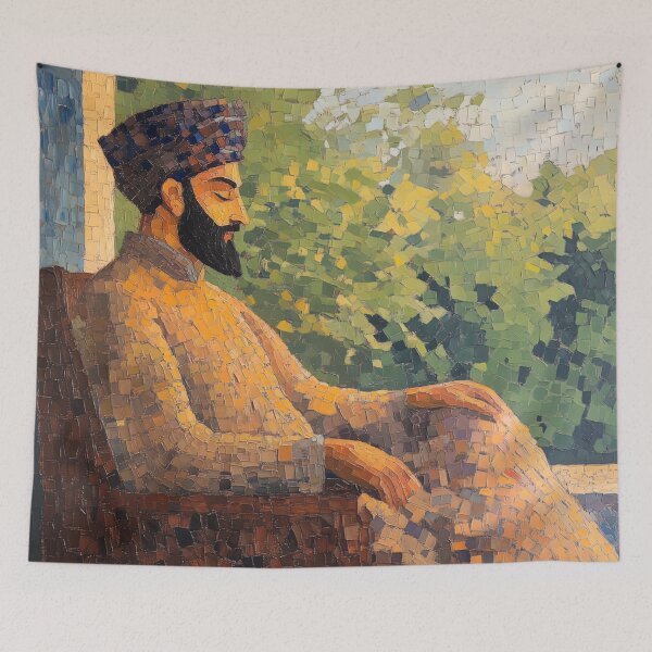 Item preview, Akbar the Great | Post-impressionist painting style designed and sold by ComicsFactory.