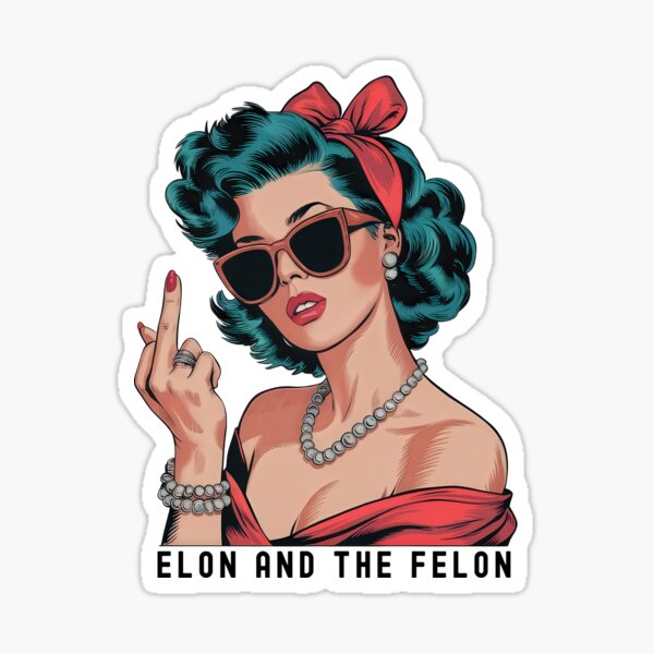 Artikel-Vorschau von Elon und der verbrecherische Anti-Trump, designt und verkauft von LydiaNXD1.