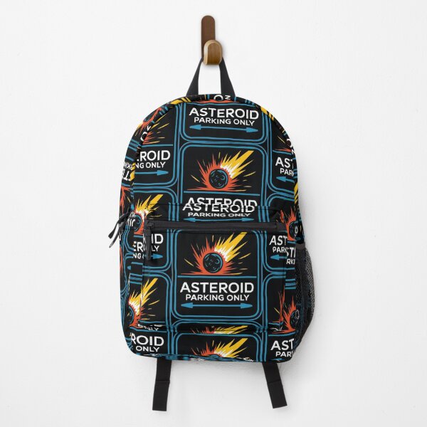 Item preview, Asteroid Parking Only Retro Space Sign Design designed and sold by CrownedCanvas.