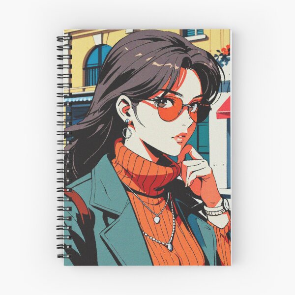Item preview, 90s Anime Italian Fashion - Elegant Retro Style designed and sold by RetroRebootShop.
