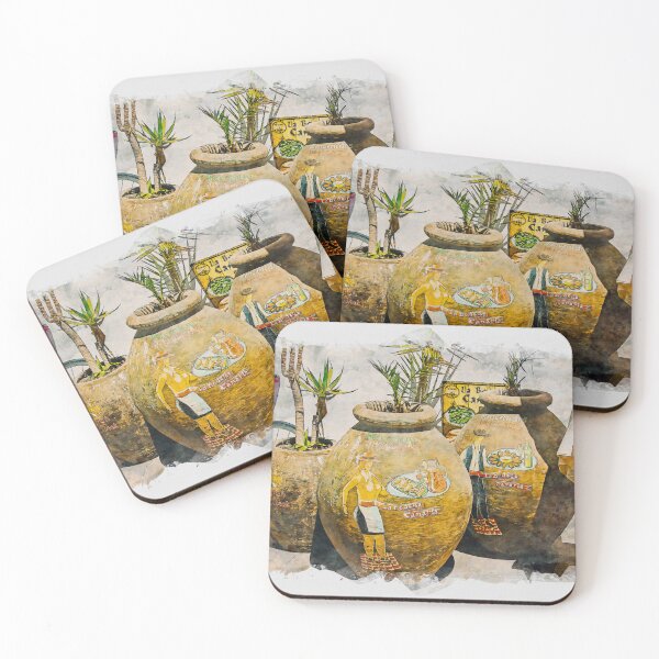 Item preview, Corralejo Fuerteventura Watercolour Effect Photo 26 designed and sold by GG WALL ART.