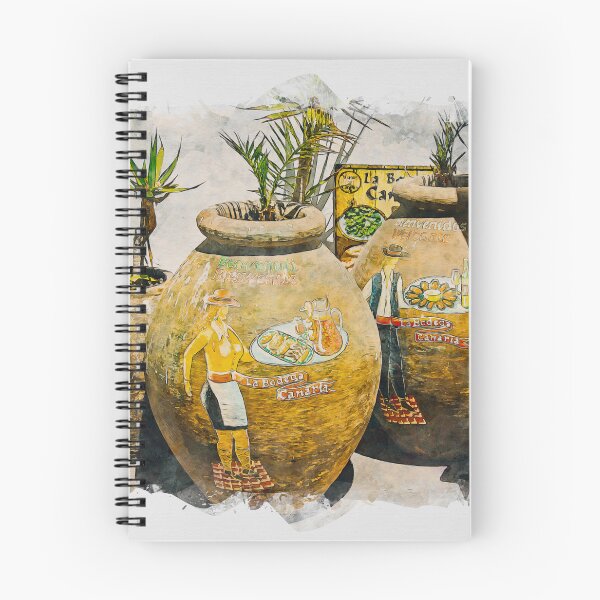 Item preview, Corralejo Fuerteventura Watercolour Effect Photo 26 designed and sold by GG WALL ART.