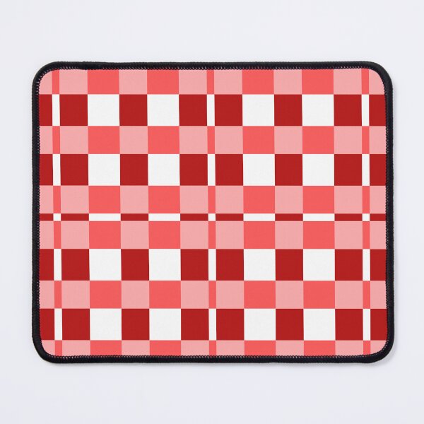 Item preview, Patchwork picnic table, red and salmon designed and sold by Clumsy People.