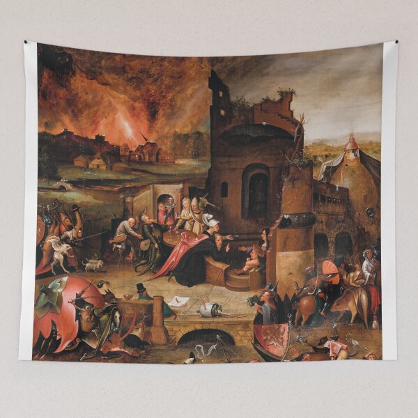 Item preview, The Temptation of Saint Anthony by Hieronymus Bosch designed and sold by InnerCitadel.
