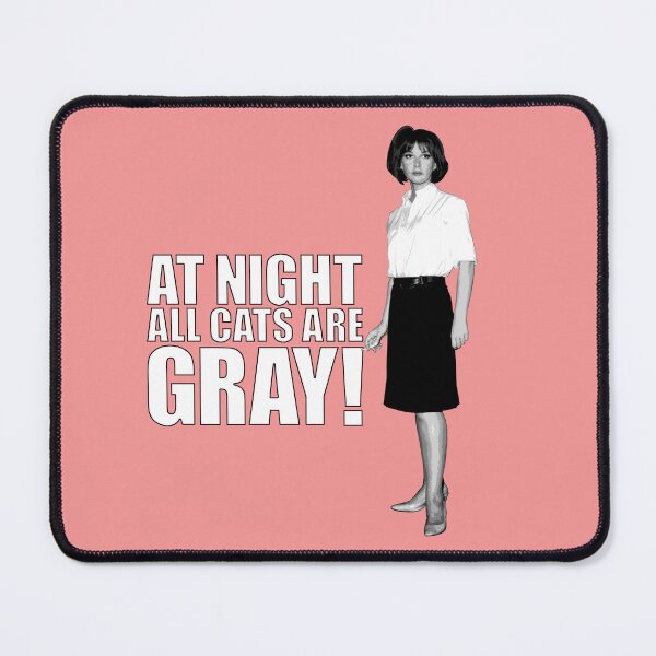 Item preview, Valley of the Dolls Miriam Polar All Cats Gray v9 designed and sold by emwoodard.