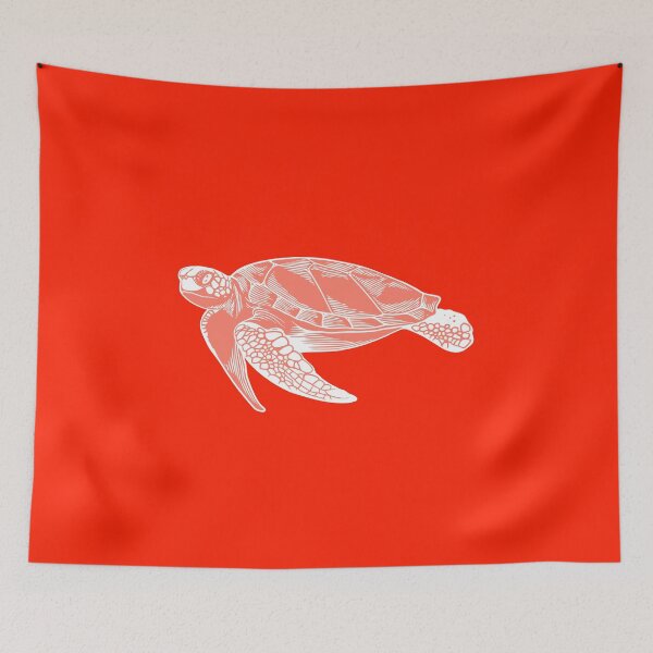 Item preview, Red Vintage Sea Turtle FS designed and sold by KrisSJ12.
