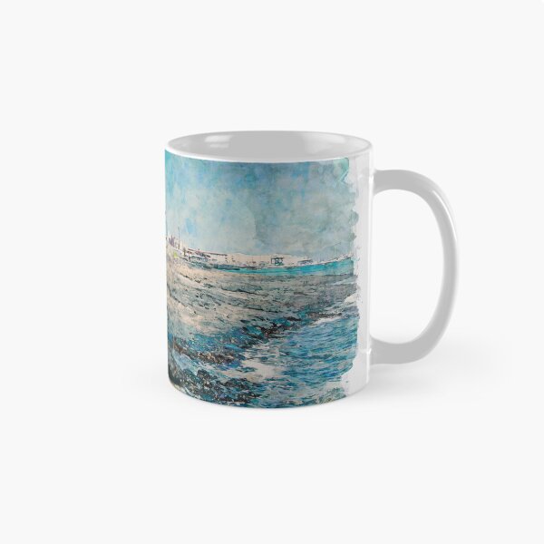 Item preview, Corralejo Fuerteventura Watercolour Effect Photo 27 designed and sold by GG WALL ART.